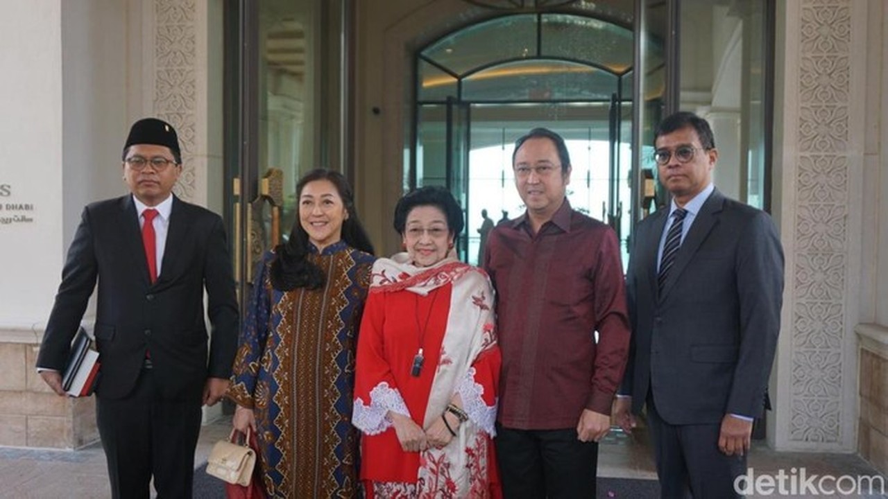 Megawati Bertemu Putra Mahkota Abu Dhabi, Bahas Kemerdekaan Palestina dan Hubungan Bilateral