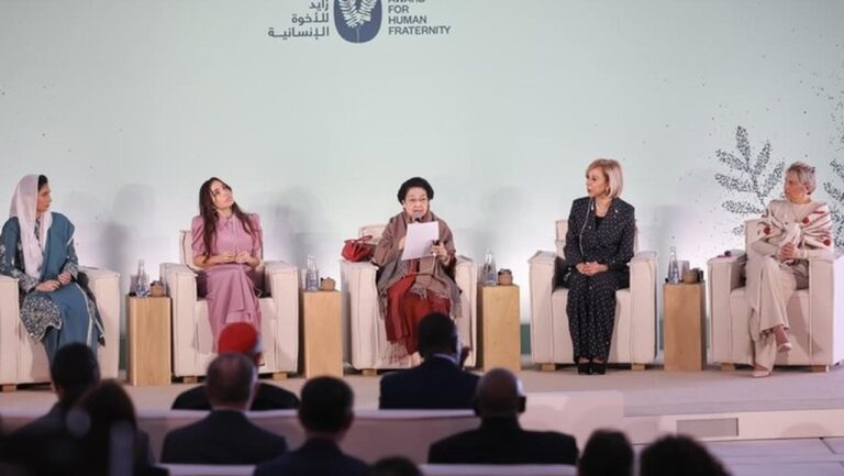 Megawati Berbagi Pengalaman Kepemimpinan Perempuan di Forum Zayed Award Abu Dhabi