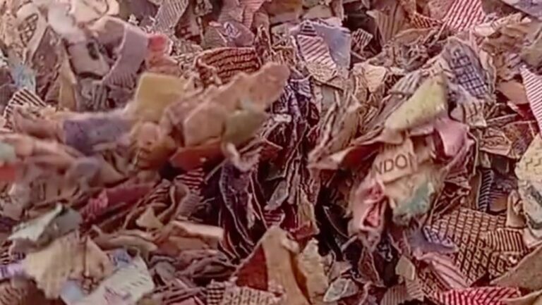 Warga Bekasi Heboh Temukan Ratusan Karung Cacahan Diduga Uang di TPS Liar