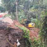 Jembatan Saketi-Labuan Amblas Akibat Longsor, Perbaikan Ditarget Tuntas Sebelum Ramadan