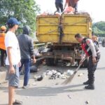 Polresta Tangerang Turun Tangan Bersih-bersih Sampah Ikuti Instruksi Presiden Prabowo