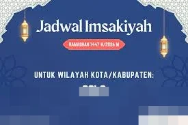 Jadwal Imsakiyah dan Salat Kota Solo Kamis 26 Februari 2026, Hari Kedelapan Ramadan 1447 H