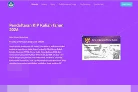 292.143 Siswa Rampungkan Pendaftaran KIP Kuliah Jalur SNBP 2026