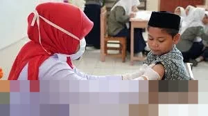 Kemenkes Genjot Imunisasi Campak Usai Indonesia Peringkat Kedua KLB Global