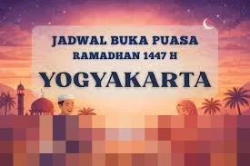 Jadwal Buka Puasa Yogyakarta 27 Februari 2026: Pukul 18.02 WIB