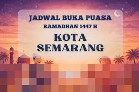 Warga Semarang Bersiap Buka Puasa, Maghrib Jatuh Pukul 18.02 WIB pada 27 Februari 2026
