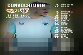 Athletic Bilbao Bertekad Lanjutkan Dominasi 10 Tahun atas Rayo Vallecano di Vallecas