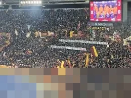 Curva Sud Kobarkan Semangat AS Roma: “Kalian di Lapangan, Kami di Tribun!” Jelang Laga Krusial Kontra Juventus