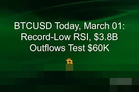 Bitcoin Tertekan Geopolitik dan Arus Keluar Dana, Level US$60.000 Diuji