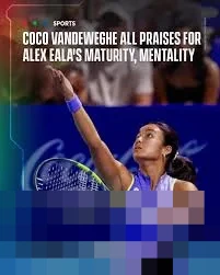 Perjalanan Alex Eala di Indian Wells 2026 Berakhir, CoCo Vandeweghe Puji Kedewasaan Mentalnya