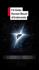 F4 Siap Guncang Indonesia Arena 30 Mei 2026, Konser Reuni Bawa Nostalgia Meteor Garden