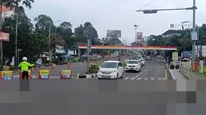 Polres Bogor Terapkan One Way Arah Jakarta, Akses Menuju Puncak Disetop Sementara di Akhir Pekan